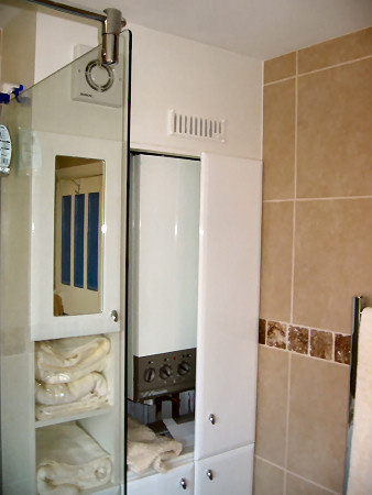 Boiler enclosure (with one door missinng)
