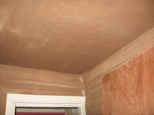 New false ceiling plastered as well