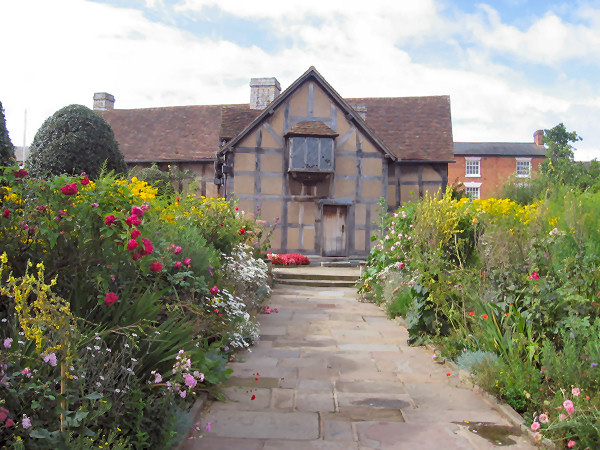 Shakespeare's birthplace Stratford on Avon