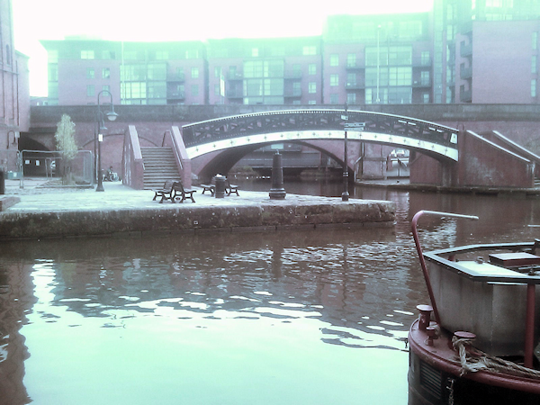 End of Castlefields Basin, Manchester
