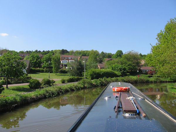 Leafy suburb by canal