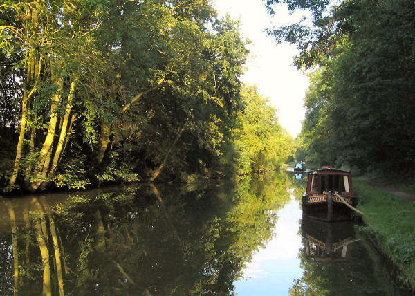 Boats queuing up to join us at our unspoilt mooring.. Grrrr...